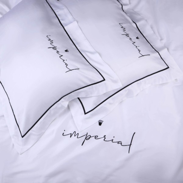 Фото - Комплект постельного белья MirSon Imperial Tencel №01 White 2x143x210 см (2200010753233)